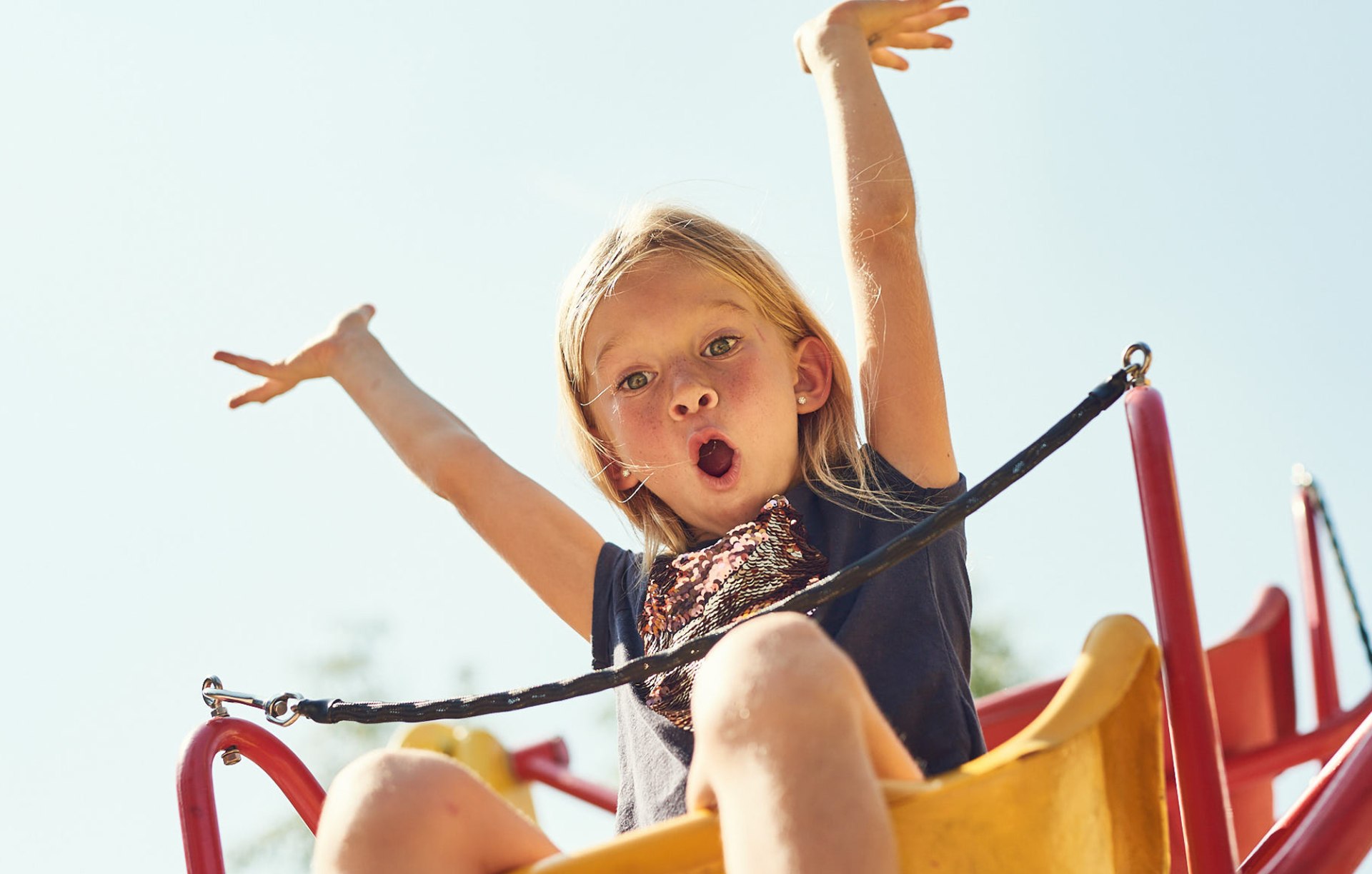 Hoch hinaus mit dem Tret-Riesenrad