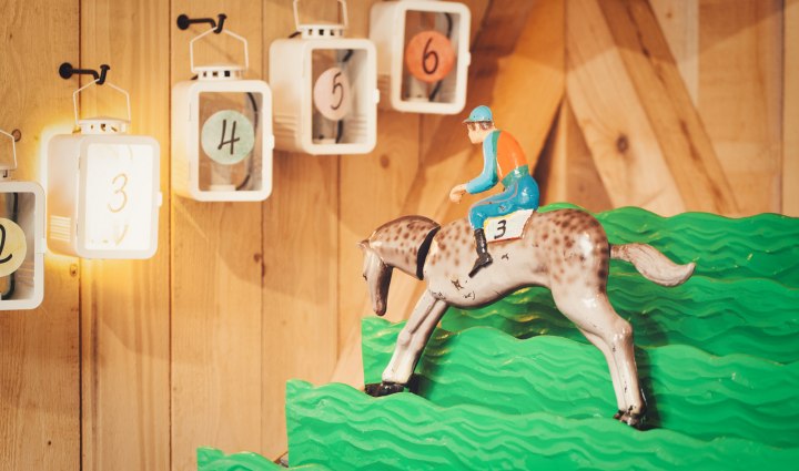 Get set on the exciting horse race with our rocking horses